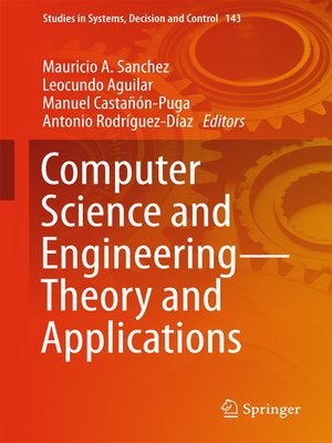 cover image of Computer Science and Engineering—Theory and Applications
